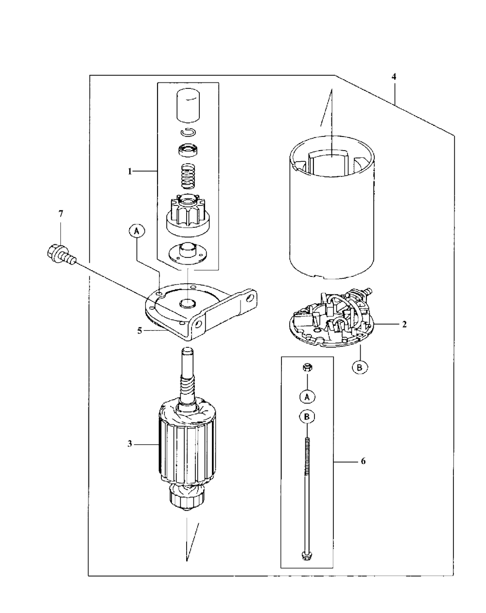 Fh721v-As15 Starter Diagram and Parts List for M60-KW 53AB5DCX150-25-HP Cub Cadet Lawn Tractor